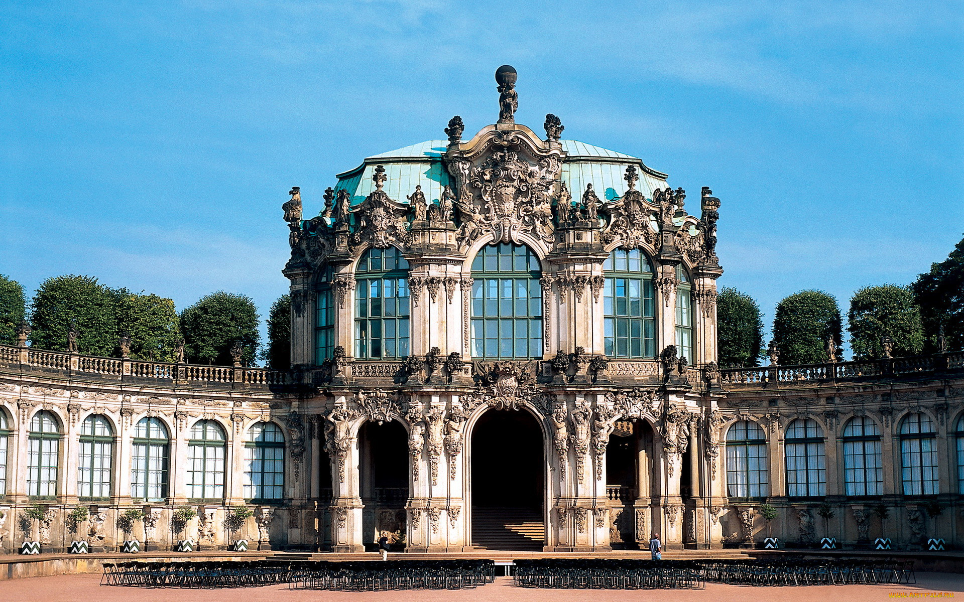 , , , zwinger, palace, wallpavillon